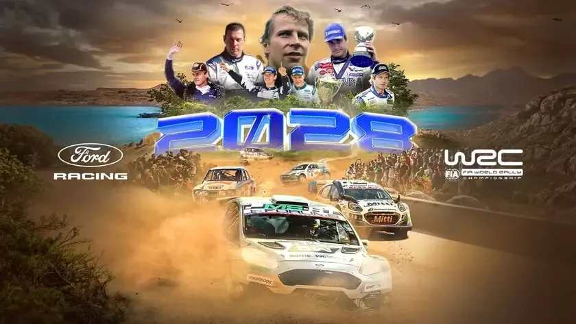 Ford вернётся в WRC с заводской программой в 2028 году