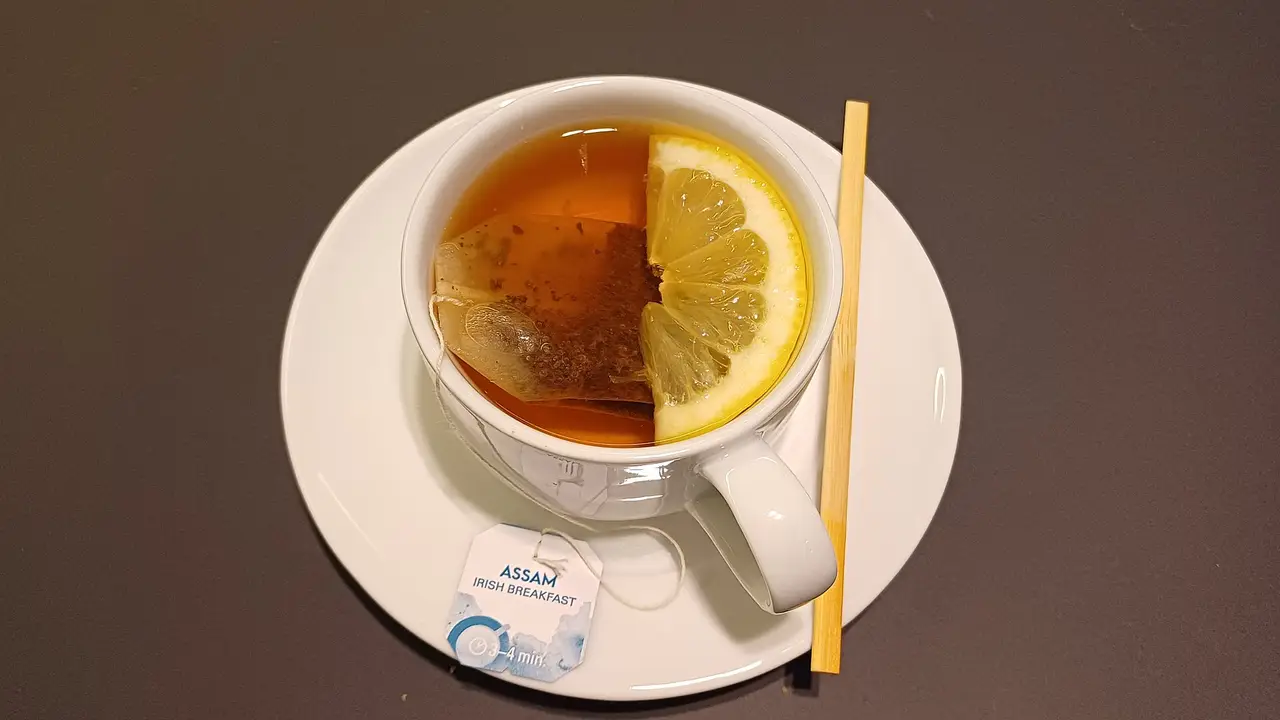 Чай с лимоном