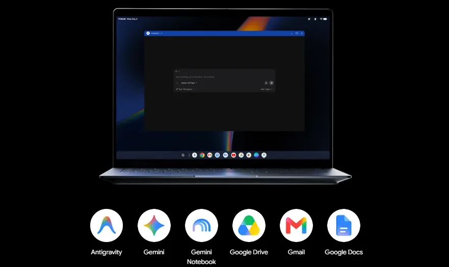 Ноутбуки Googlebook требуют Android 17 для связи со смартфоном