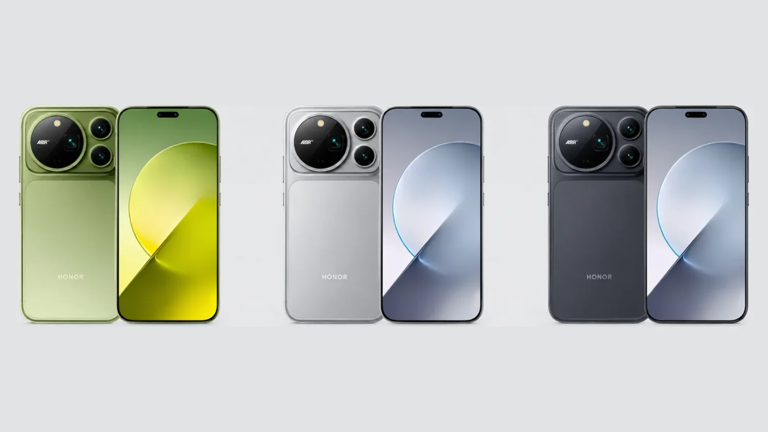 HONOR Magic9 Pro Max в цветах Moss Green, Glacier Silver и Shadow Black