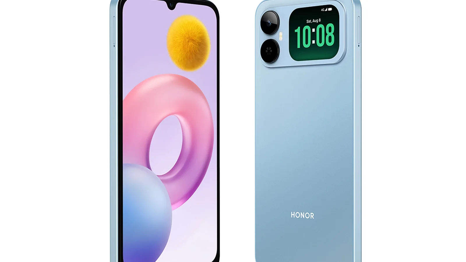 HONOR Play20C, вид спереди и сзади