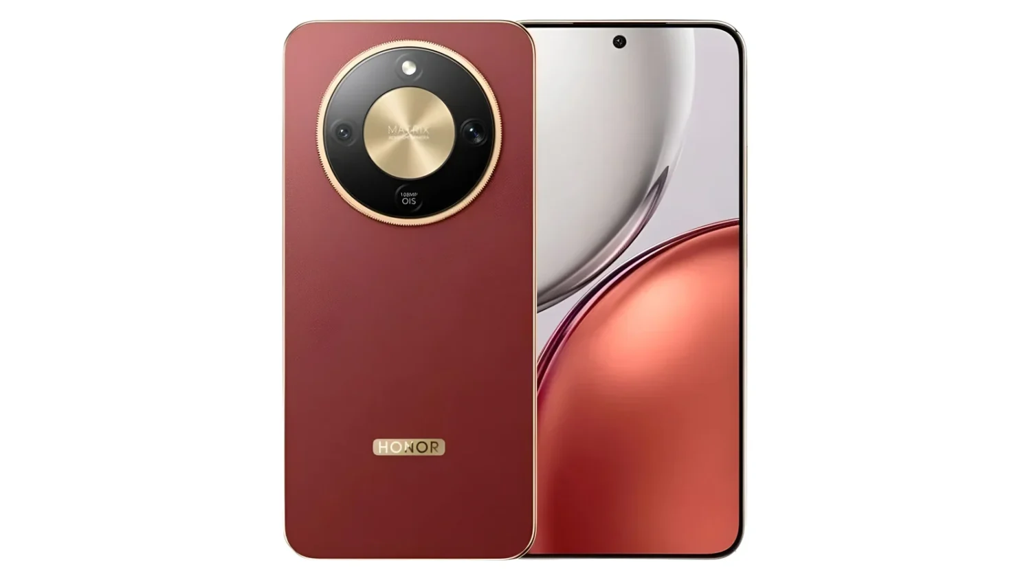 HONOR X9d в красном цвете