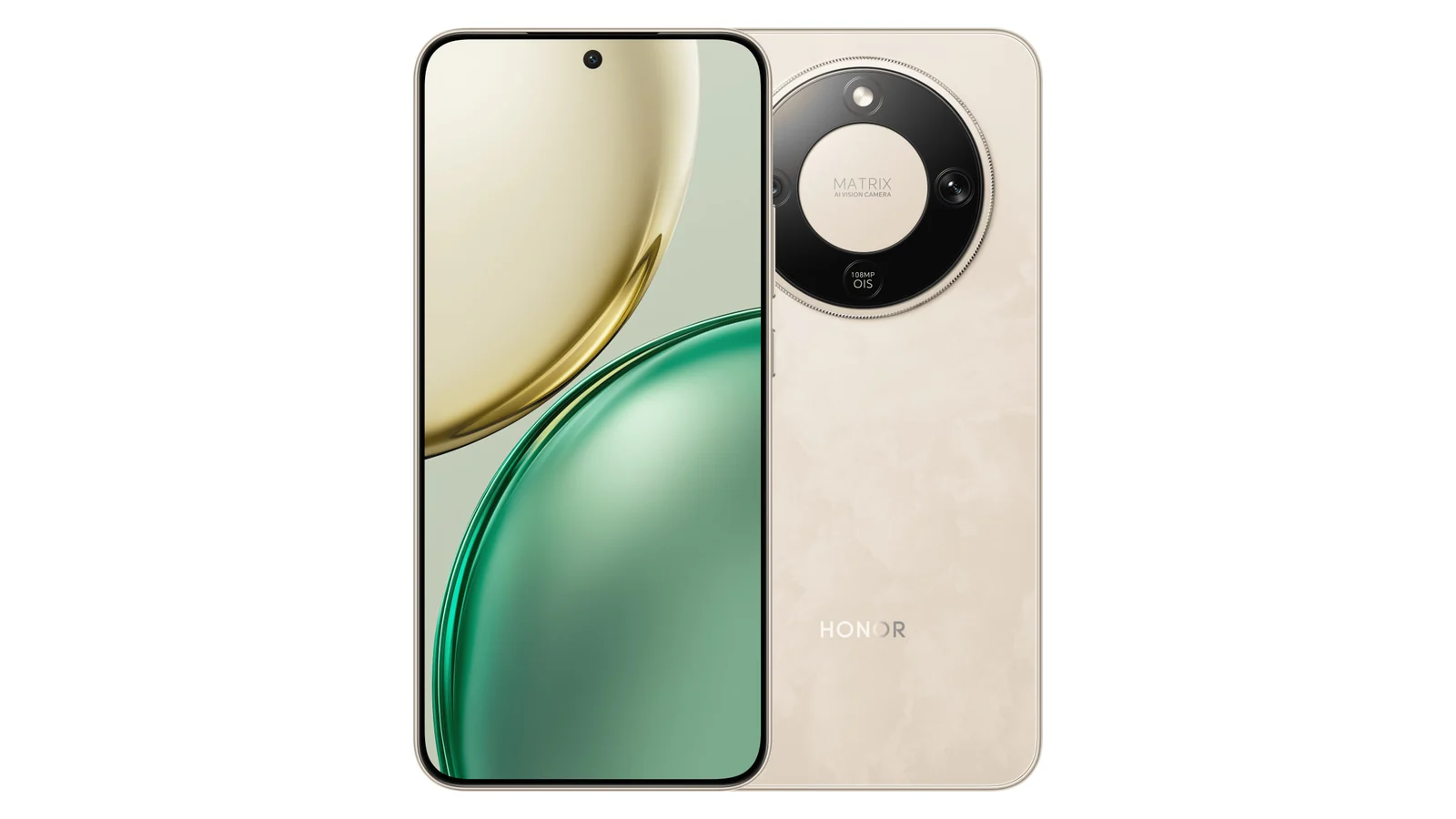 HONOR X9d, вид спереди и сзади
