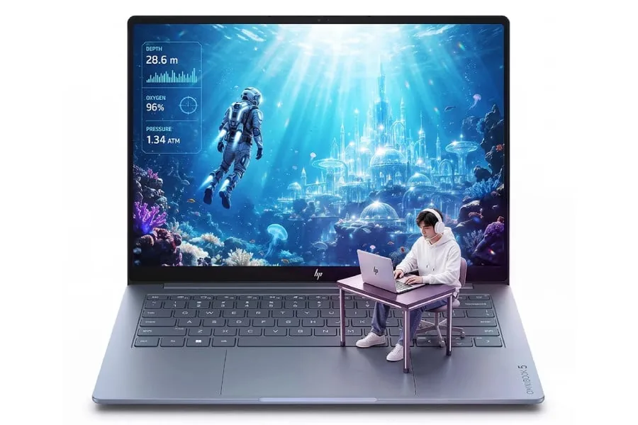 HP представила ультрабук Star Book Air 14 с OLED-экраном и весом 1,16 кг