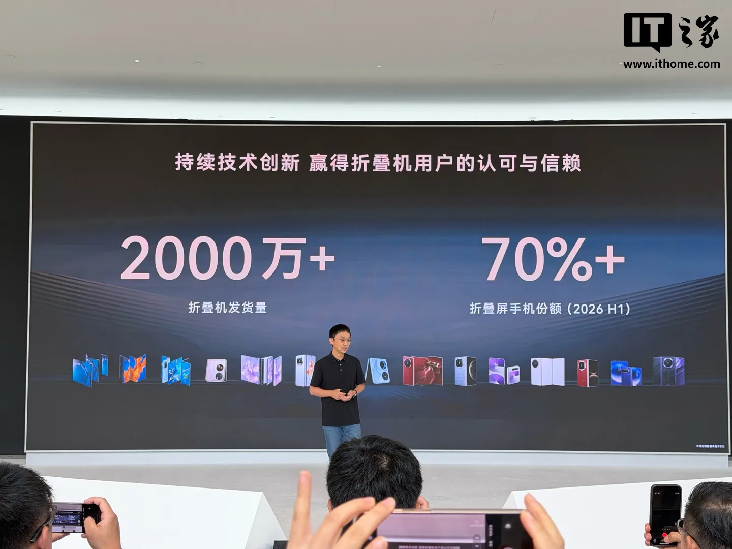 Поставки складных смартфонов Huawei превысили 20 миллионов