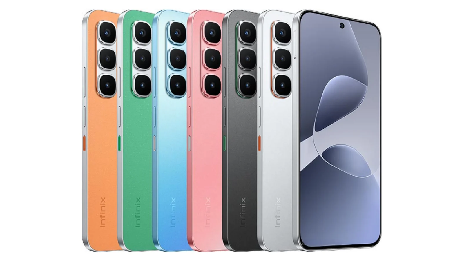 Infinix Hot 60 Pro в разных цветах