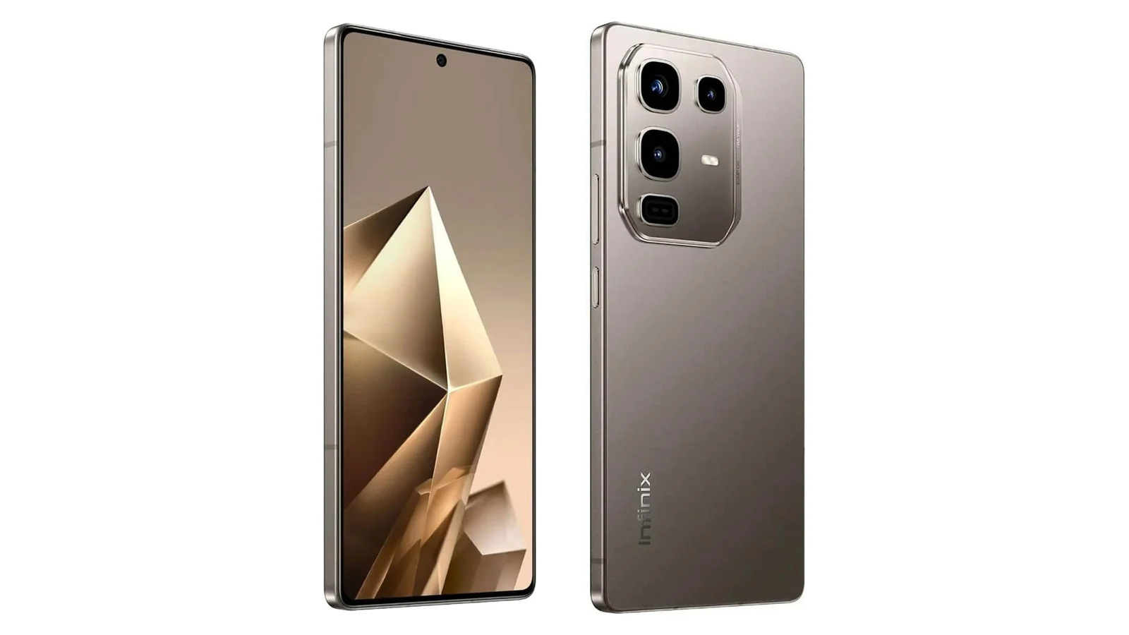 Infinix Note 50 Pro, вид спереди и сзади