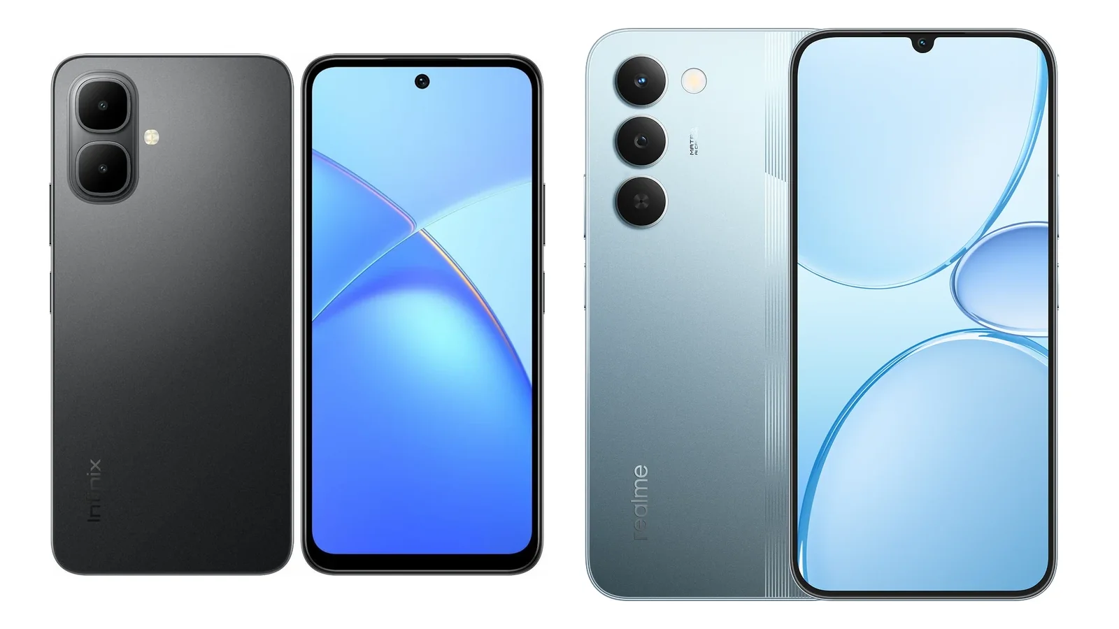 Infinix Smart 10 и realme Narzo 100 Lite