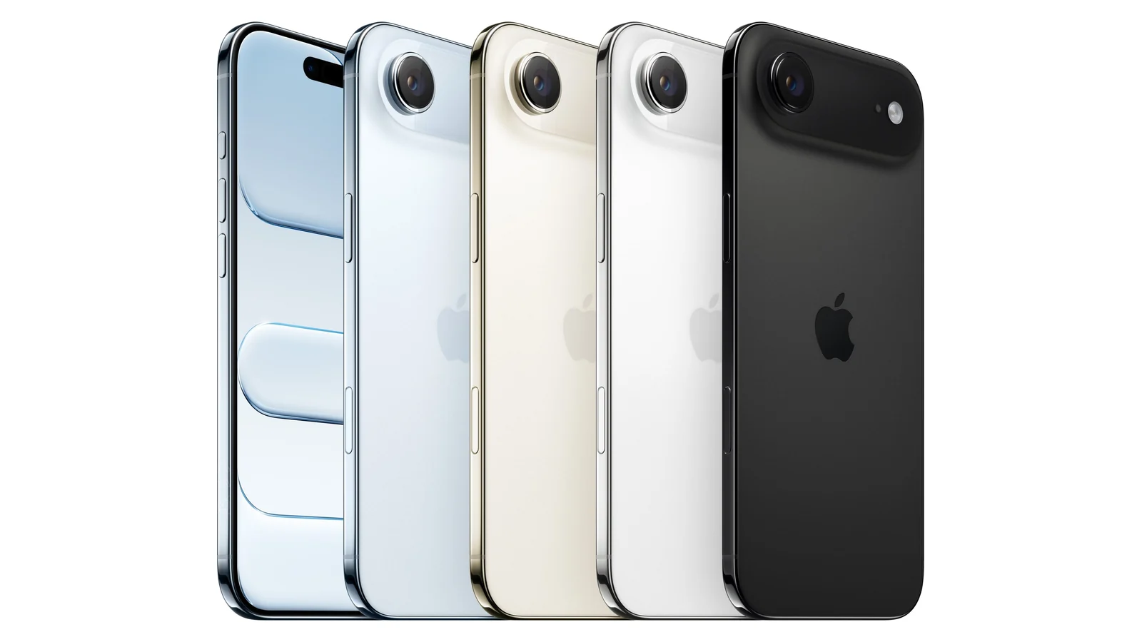 iPhone Air во всех цветах корпуса