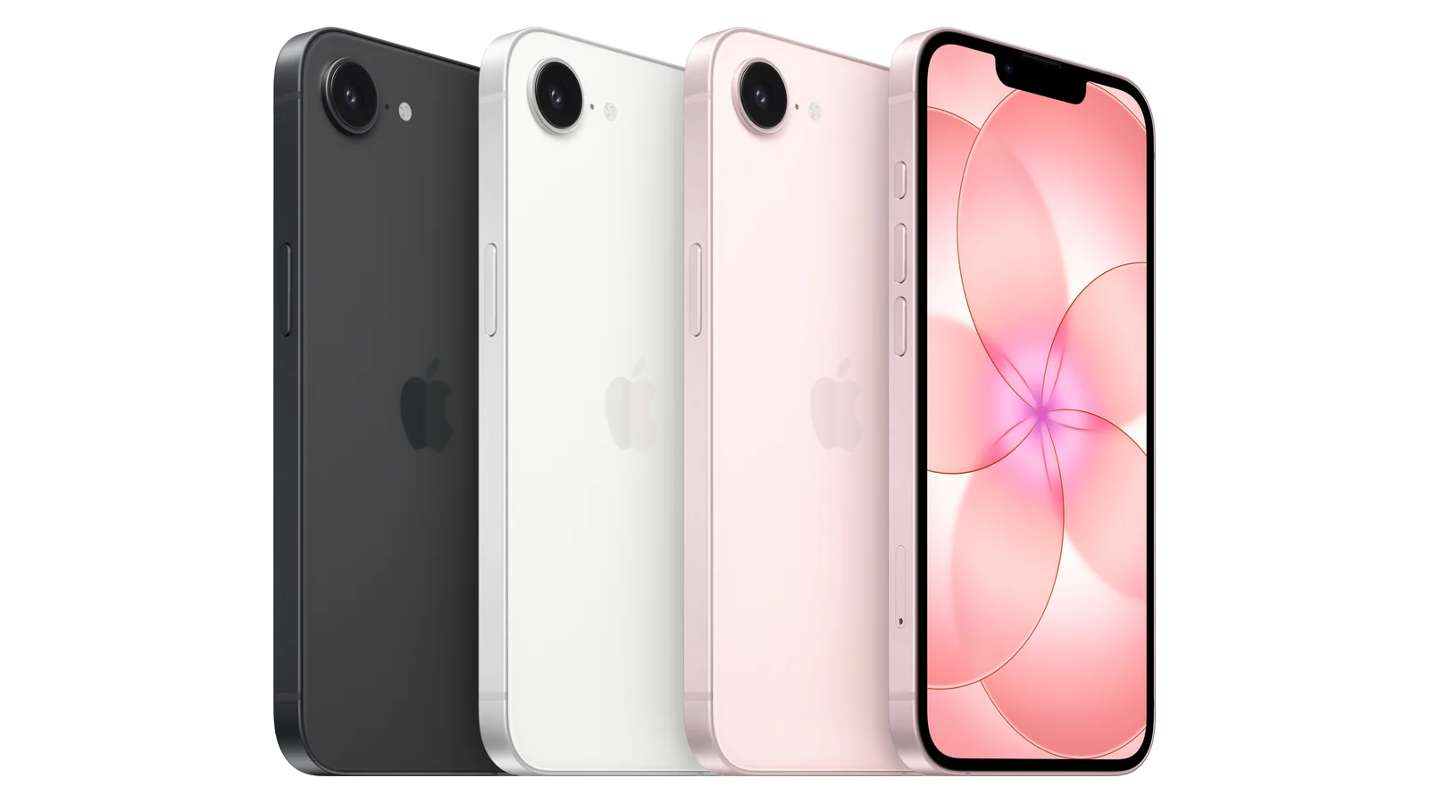 iPhone 17e в трёх цветах