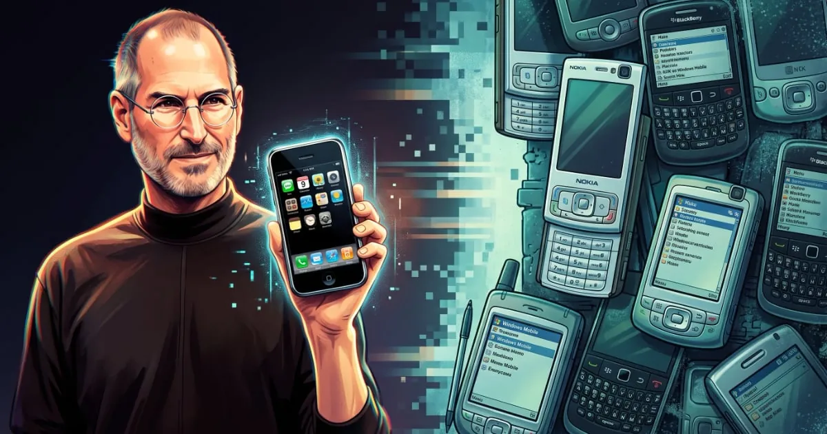 Почему iPhone не был первым смартфоном в истории