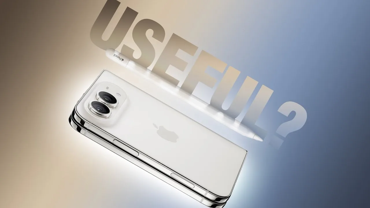 iPhone Duo поддерживает только Apple Pencil USB-C