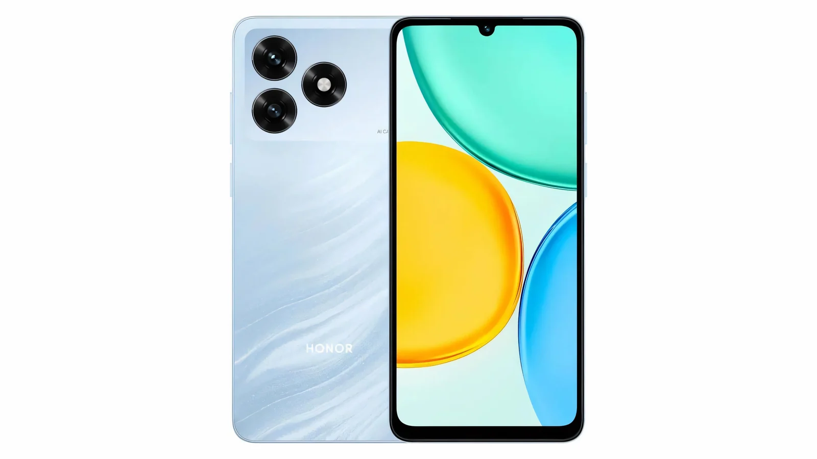 HONOR X5d Plus в голубом цвете