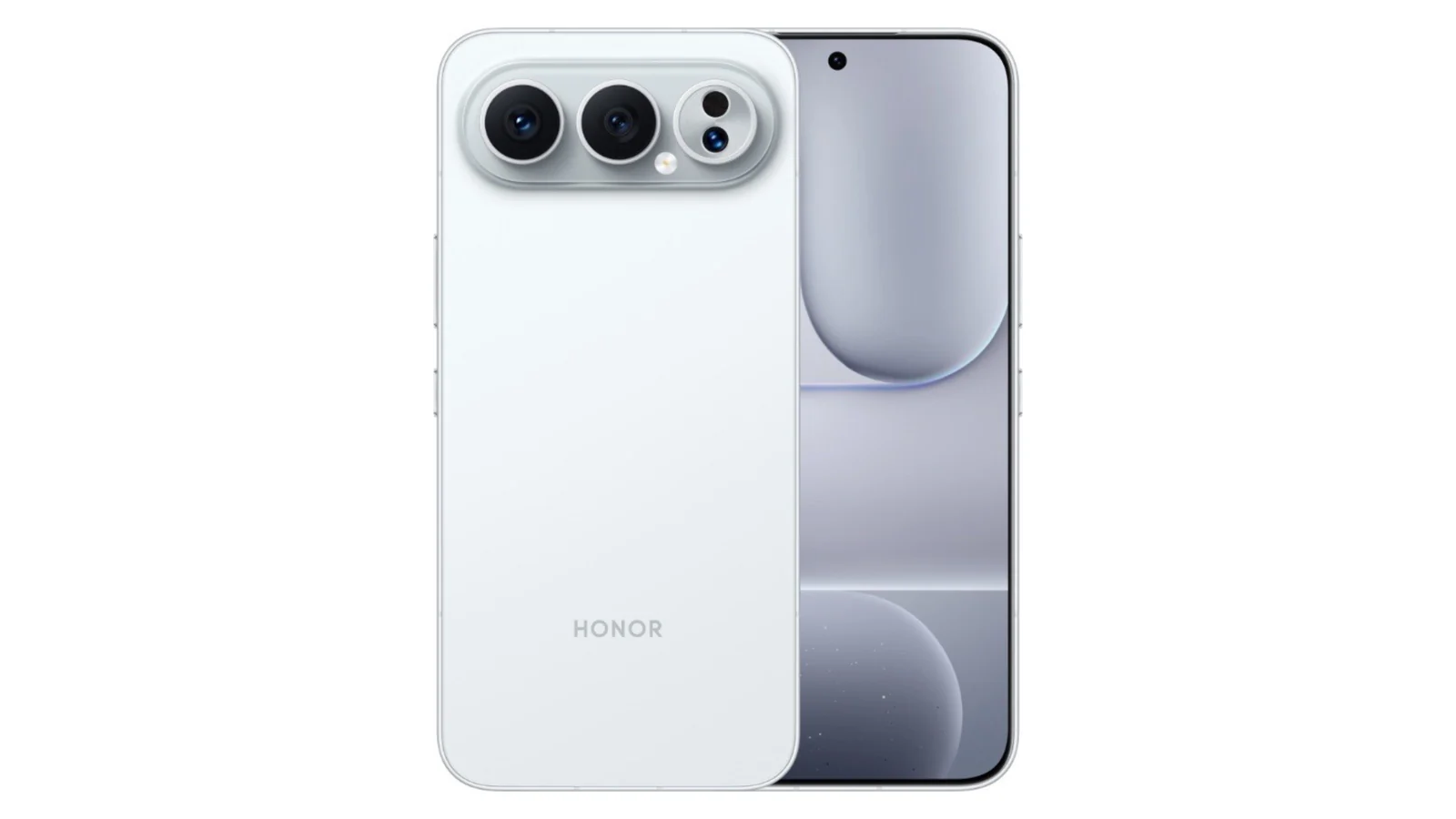 HONOR 500 — смартфон HONOR, вид спереди и сзади