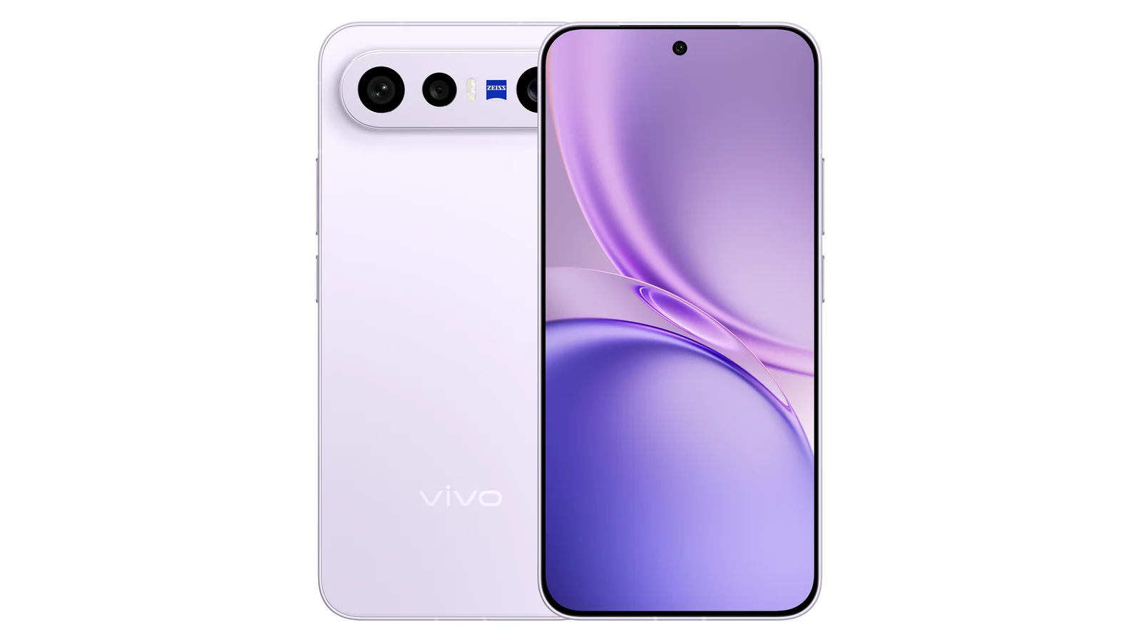 vivo X300 FE — компактный смартфон vivo, вид спереди и сзади