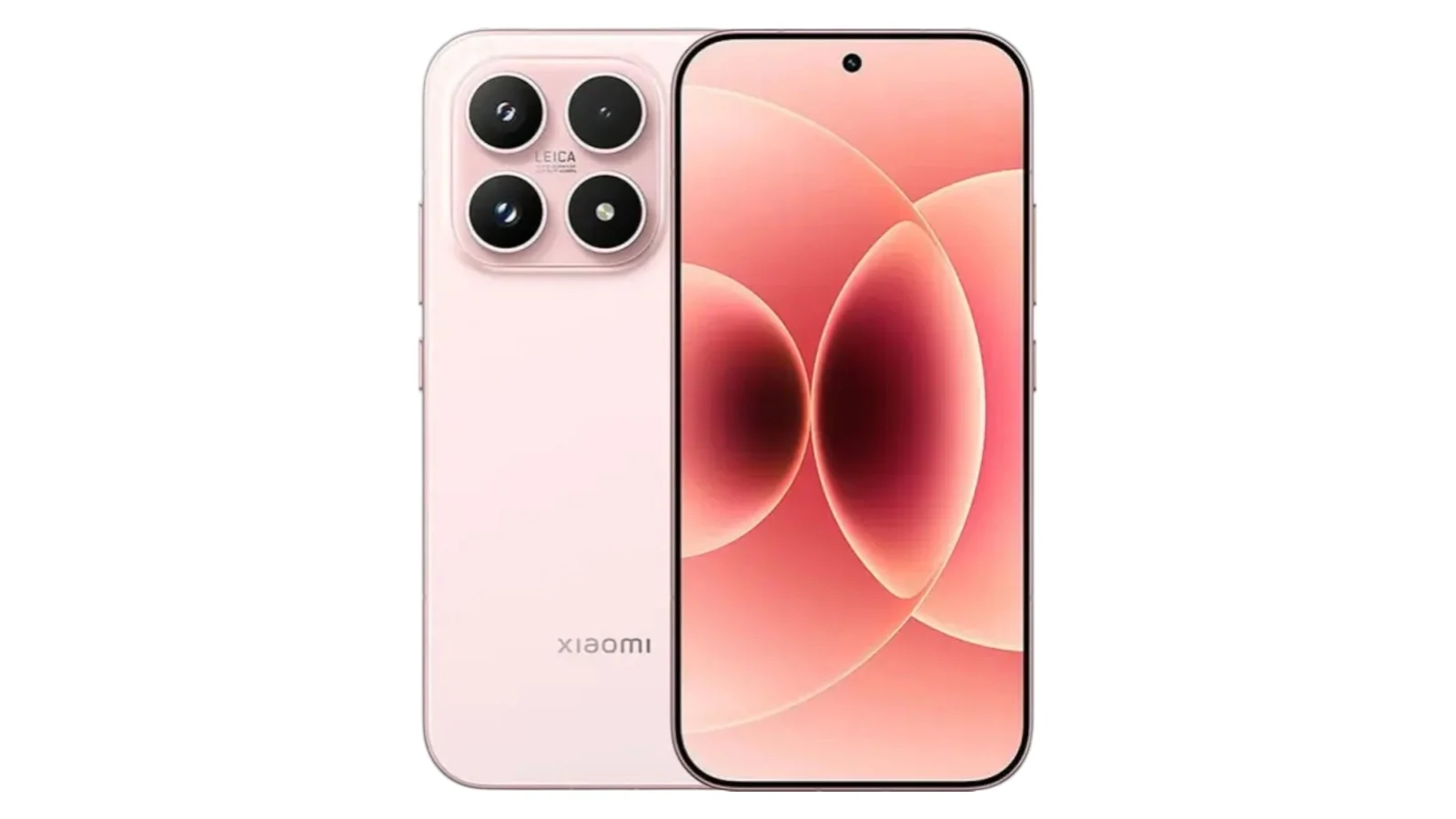 Xiaomi 17 — компактный флагман Xiaomi, вид спереди и сзади
