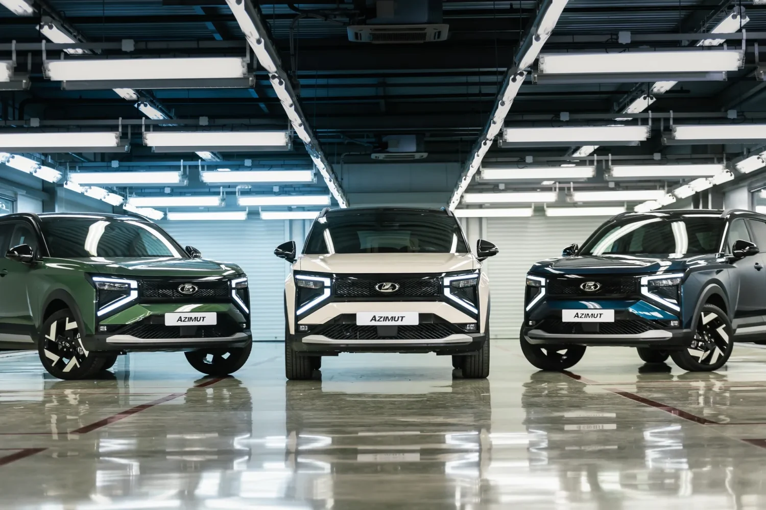 АвтоВАЗ проверил кузов Lada Azimut нагрузкой в 10 тонн