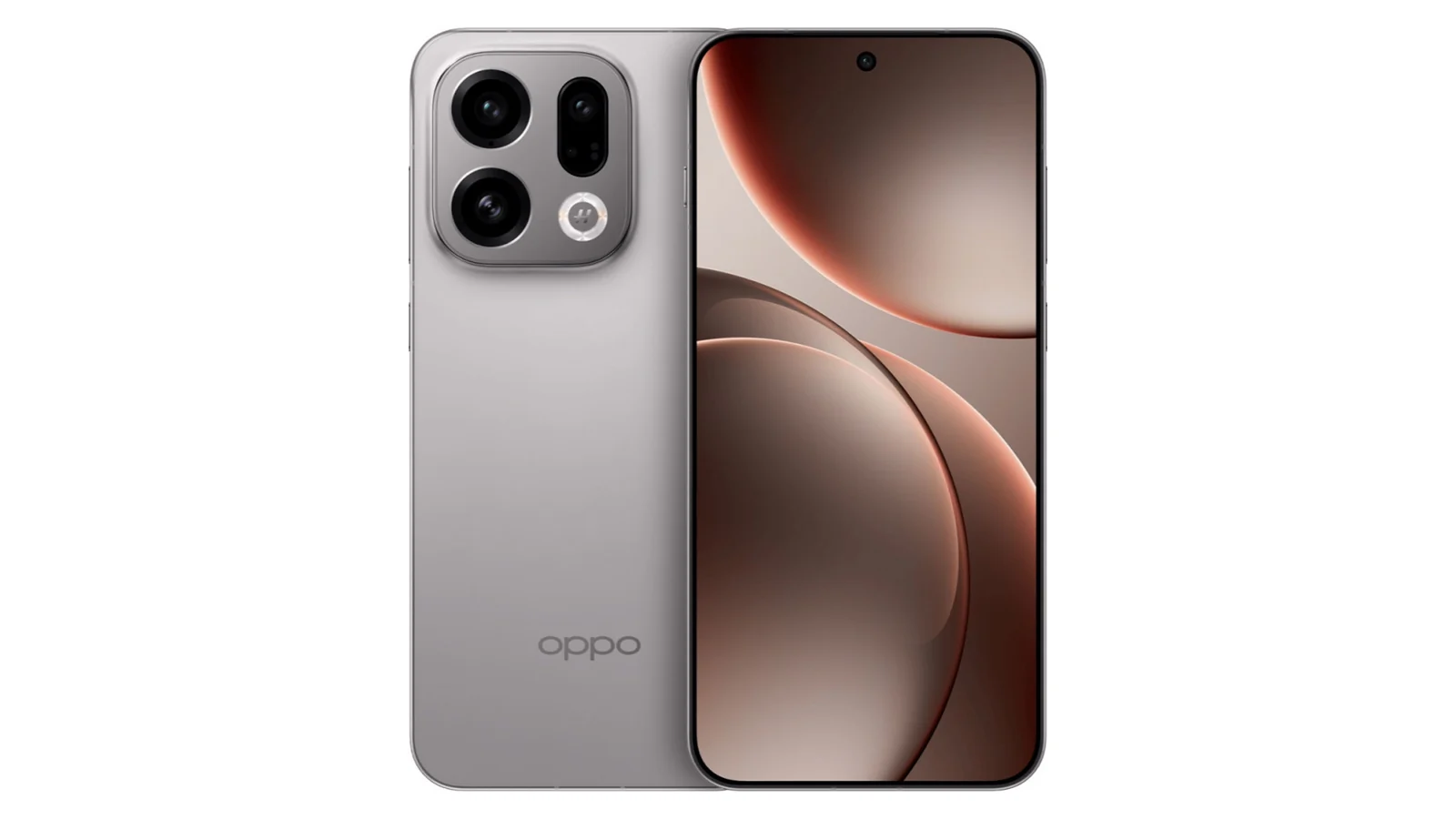 OPPO Find X9 Pro — смартфон OPPO, вид спереди и сзади