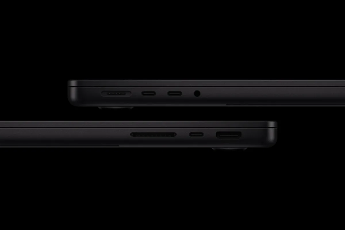 Порты MacBook Pro M6: MagSafe 3, Thunderbolt 4, HDMI, SDXC и аудиоразъём