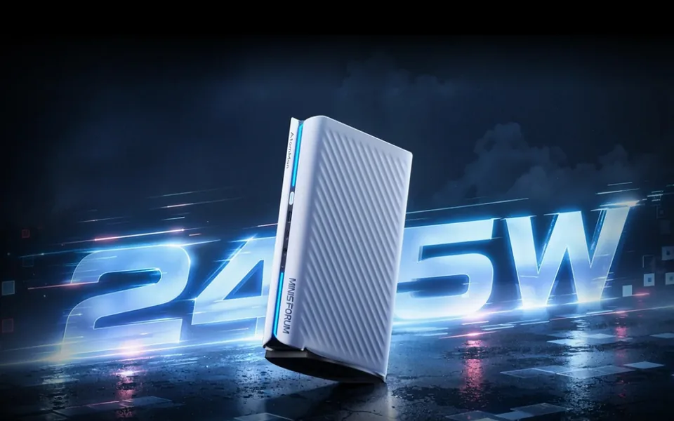 Minisforum представила мини-ПК AtomMan G1 Pro с Ryzen 9 8945HX и RX 9060 XT