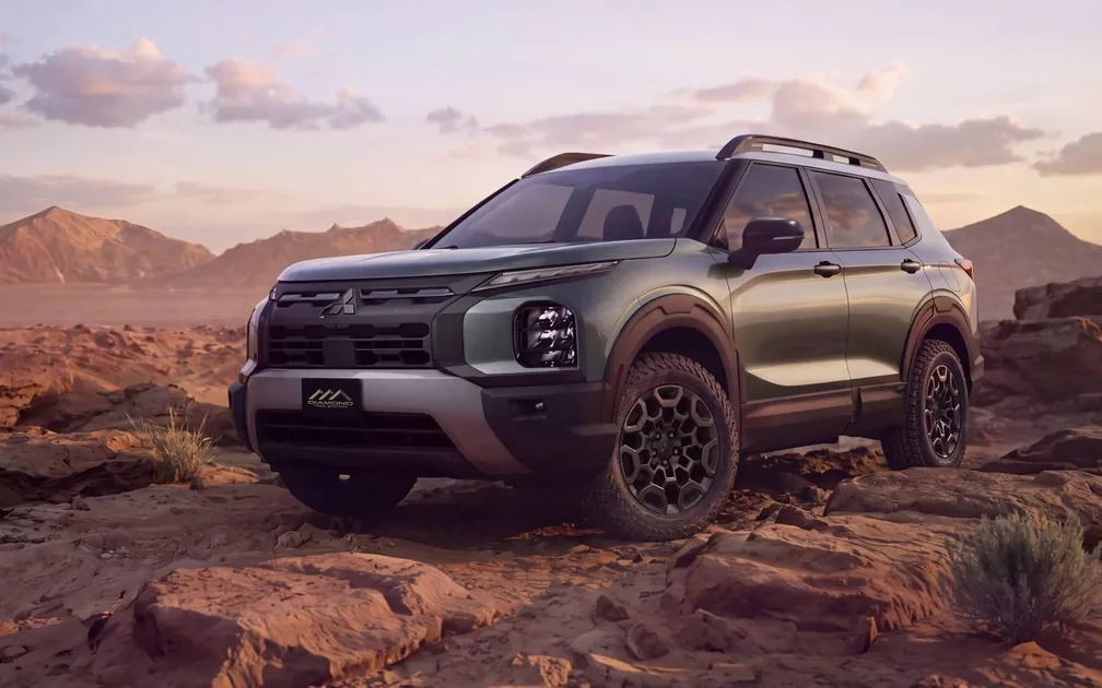 Иллюстрация к материалу «Mitsubishi анонсировала внедорожный Outlander Diamond Trail Edition». Фото: Gagadget.
