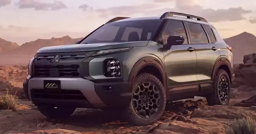 Mitsubishi анонсировала внедорожный Outlander Diamond Trail Edition