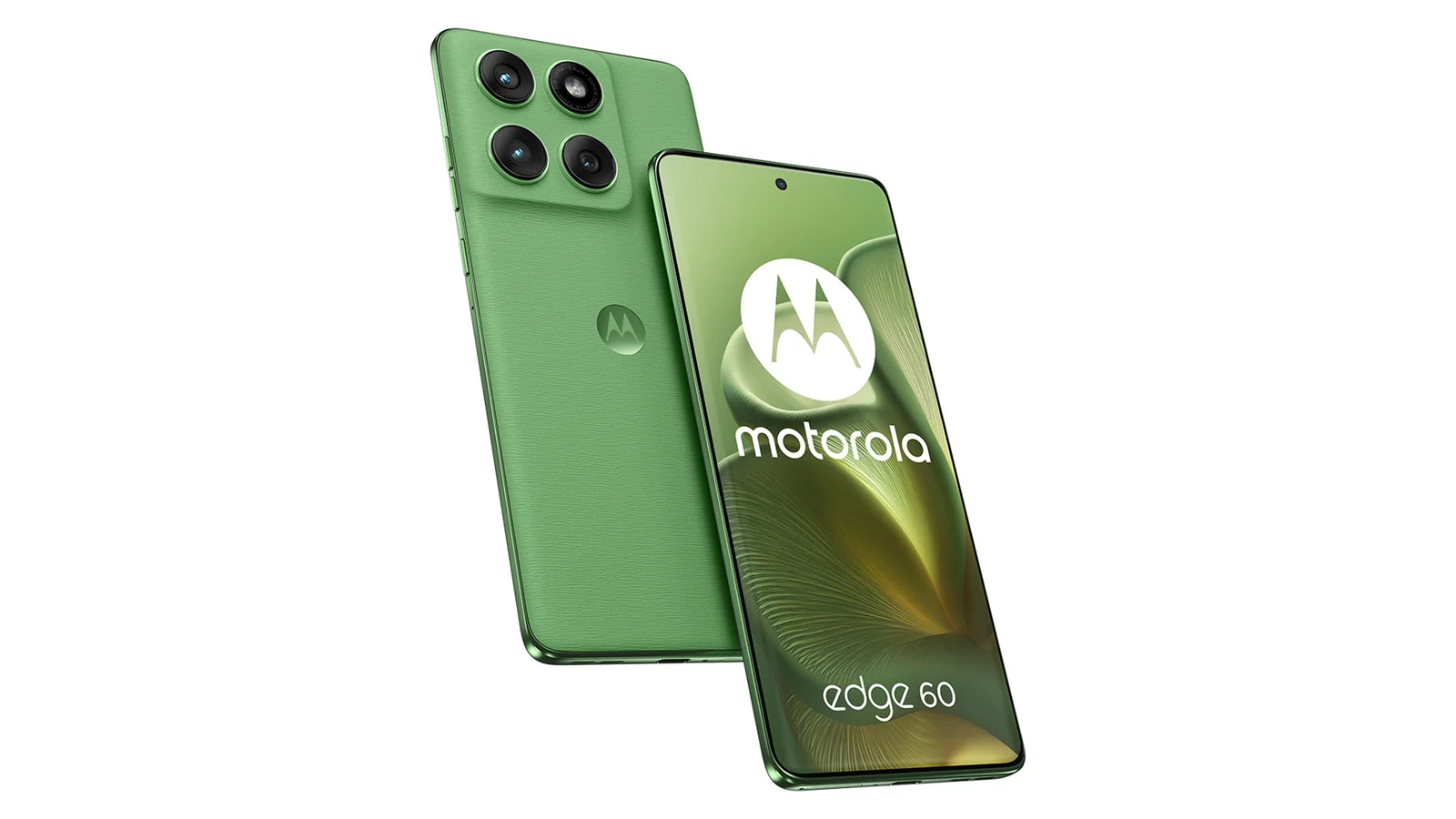 Motorola Edge 60 — смартфон Motorola, вид спереди и сзади