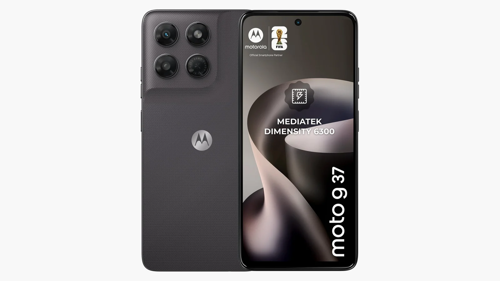 Motorola Moto G37 в сером цвете