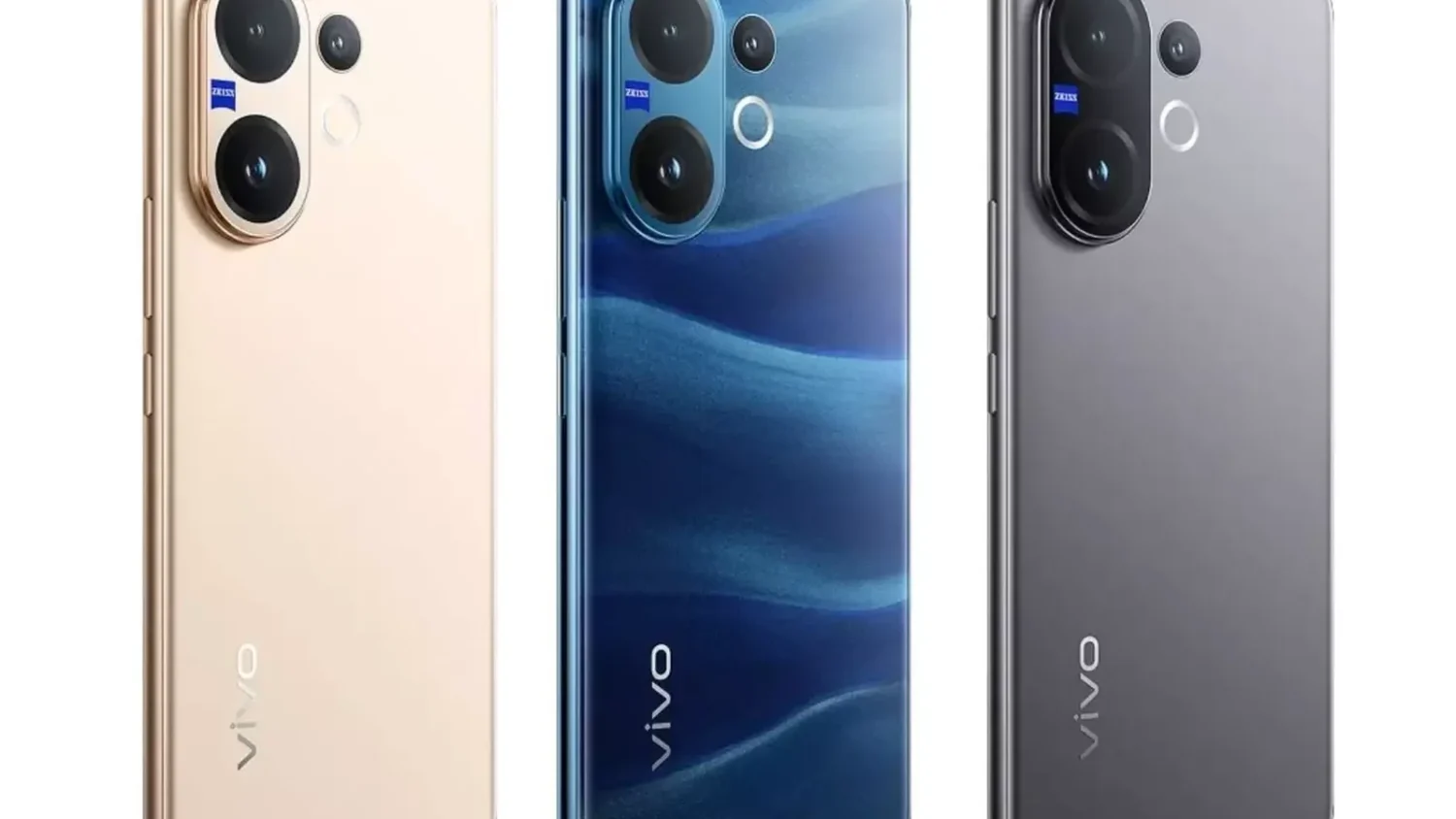 vivo V60 в трёх цветах