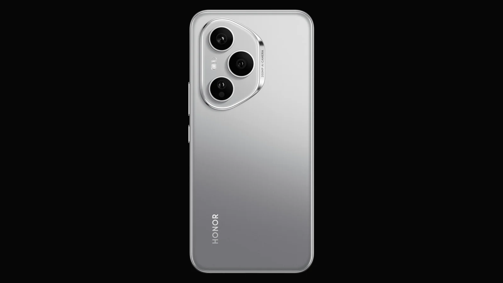 HONOR 400 Pro в сером цвете, вид сзади