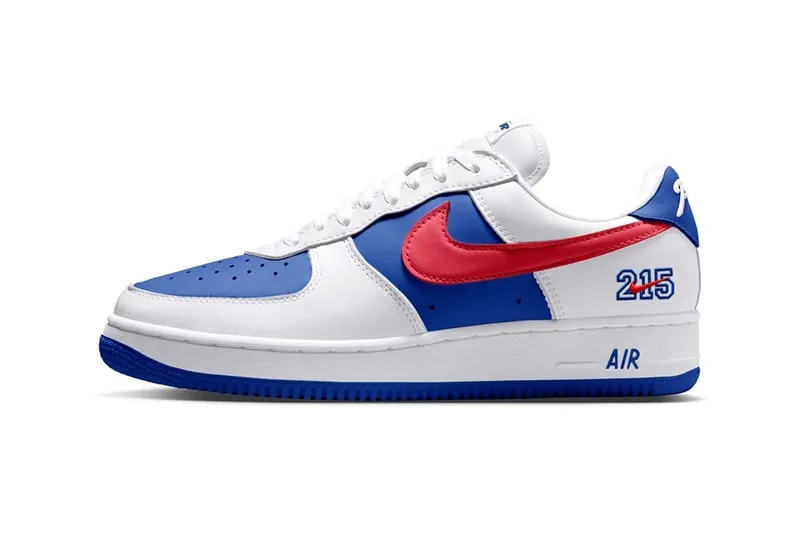 Nike выпустила кроссовки Air Force 1 ’01 «Philly» в цветах команды Philadelphia 76ers