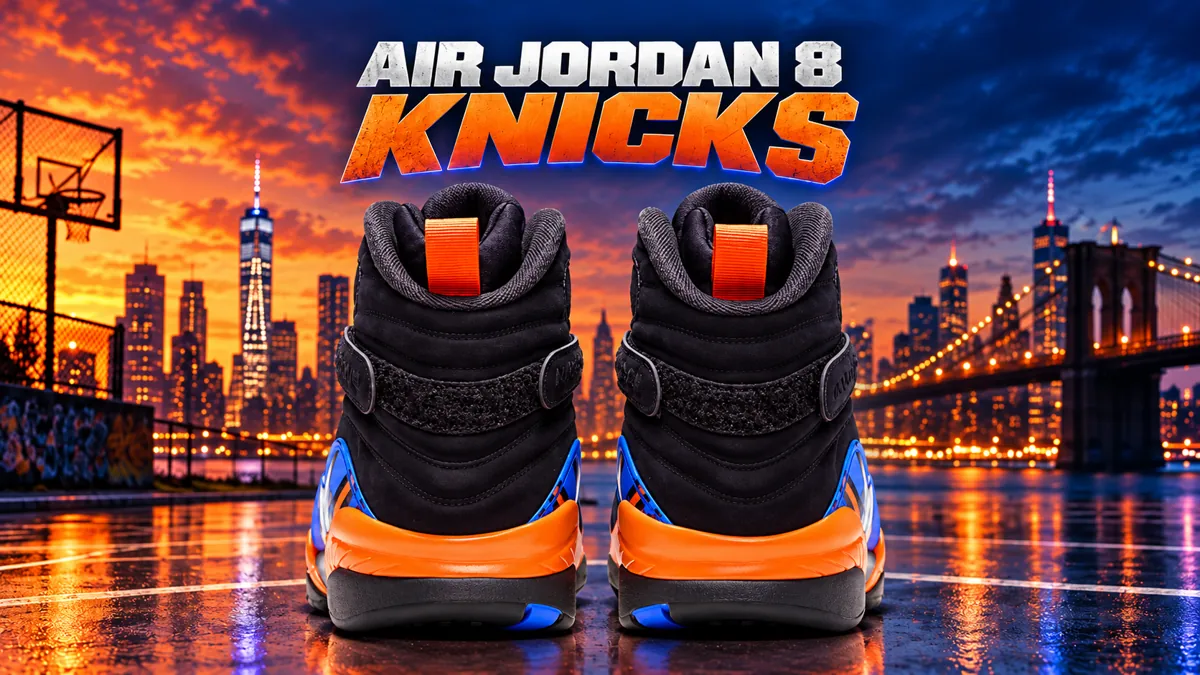 Nike анонсировала кроссовки Air Jordan 8 в расцветке Knicks