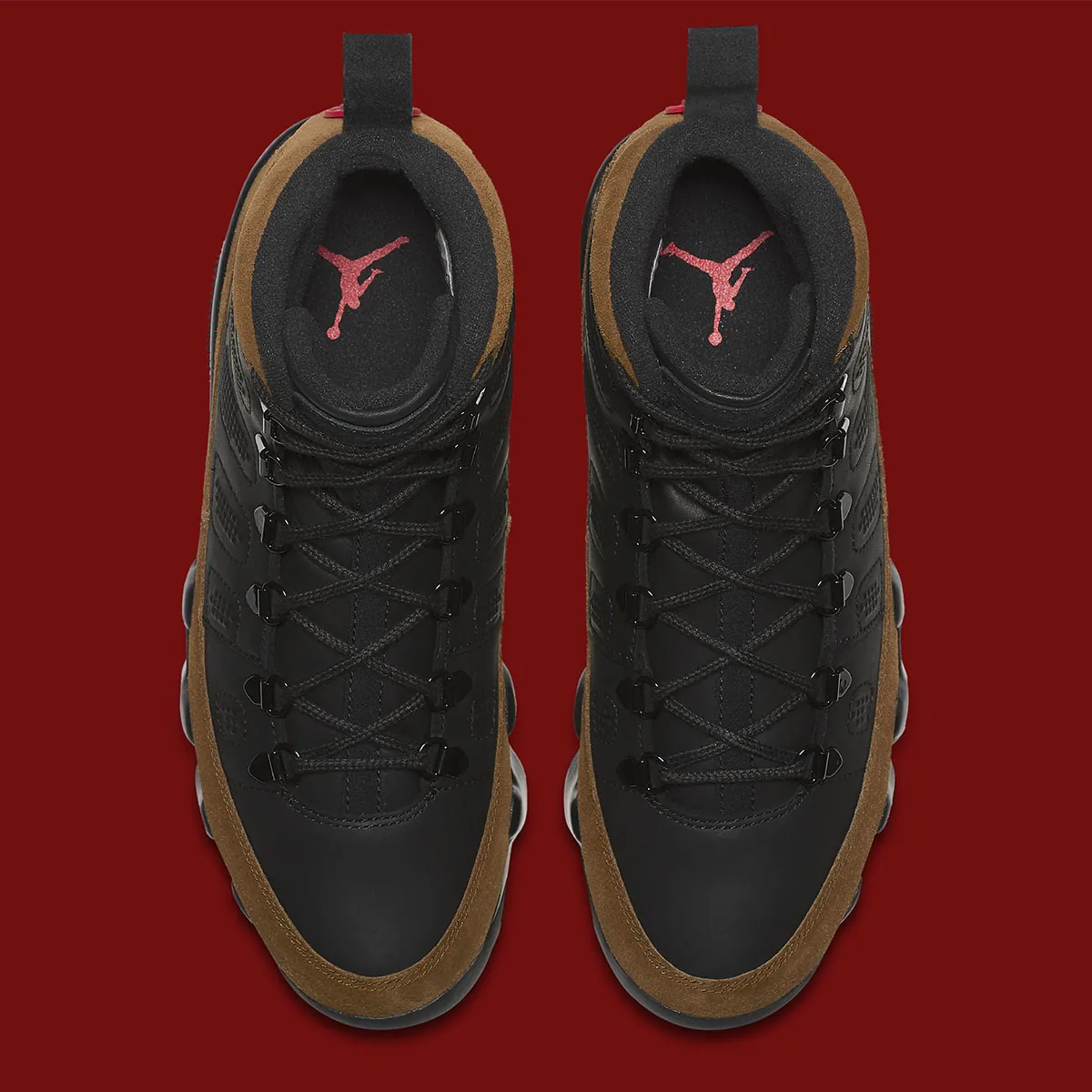 Иллюстрация к материалу «Nike вернет кроссовки Air Jordan 9 NRG Boot в расцветке Olive». Фото: Sneaker News.