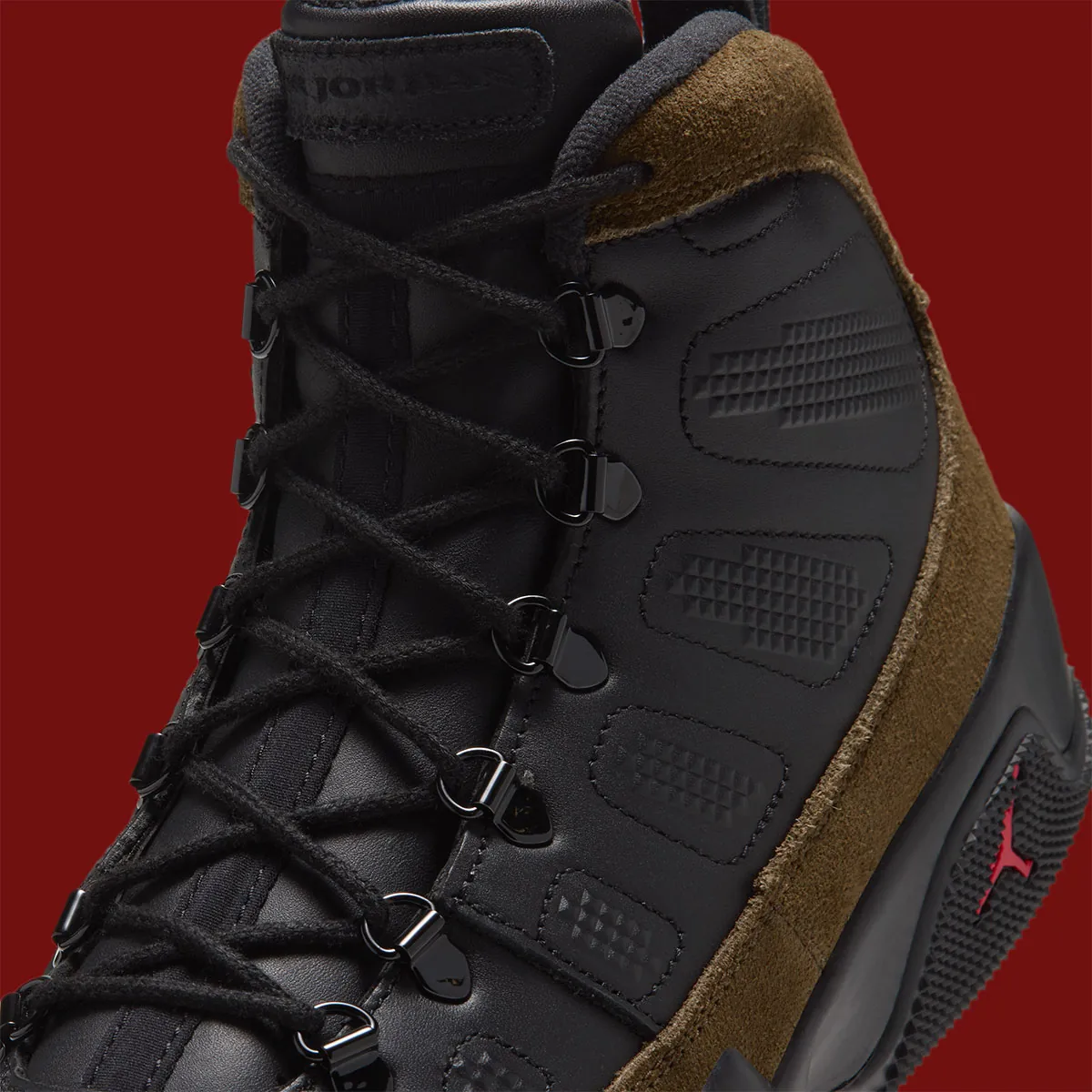 Иллюстрация к материалу «Nike вернет кроссовки Air Jordan 9 NRG Boot в расцветке Olive». Фото: Sneaker News.
