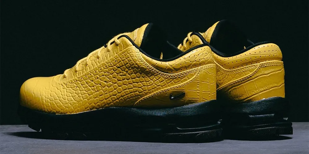 Nike представила кроссовки Air Max Goadome Low в расцветке «Yellow Croc»