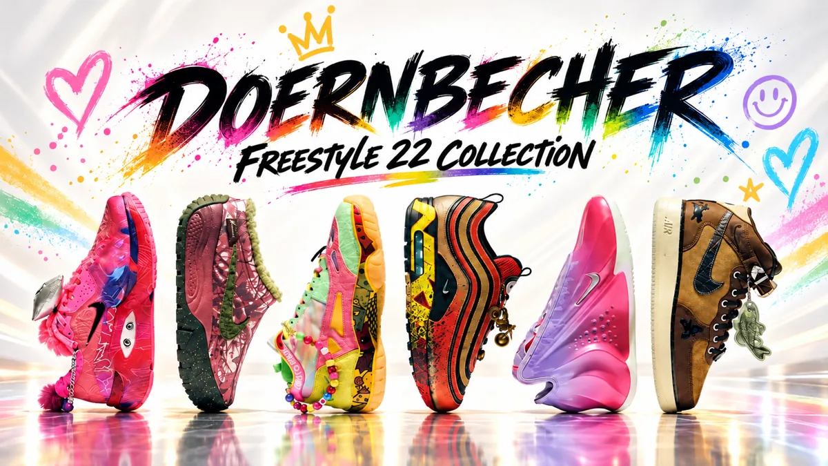Кроссовки Nike: представлена коллекция Doernbecher Freestyle 22