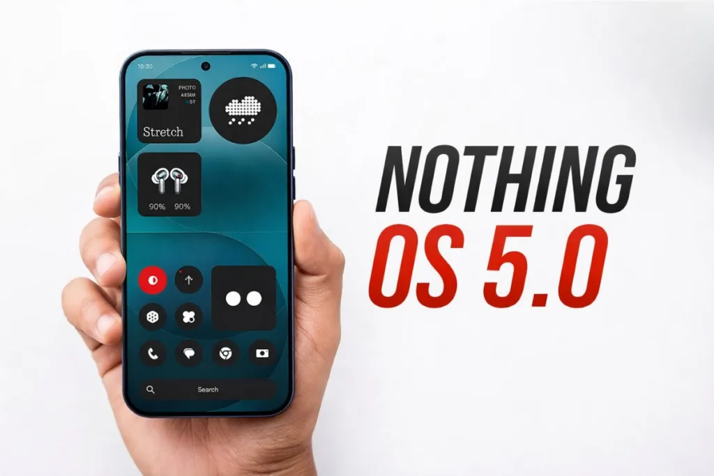 Nothing выпустила обновление Nothing OS 5.0 с новыми функциями