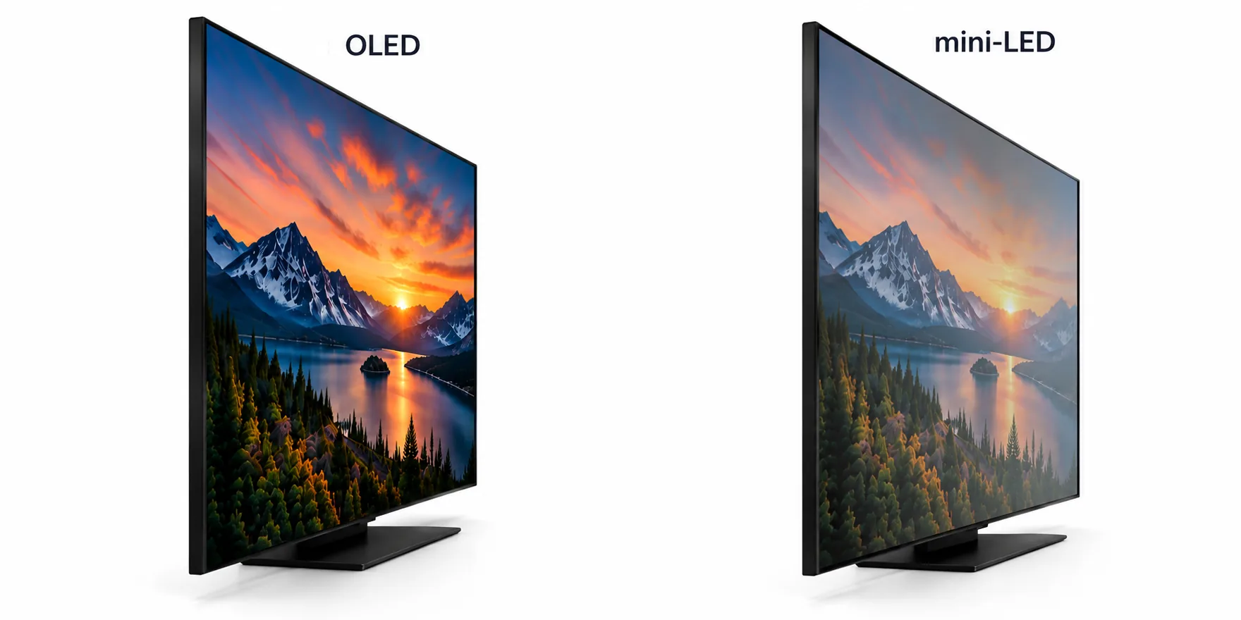 Сравнение технологий OLED и mini-LED: что выбрать для телевизора