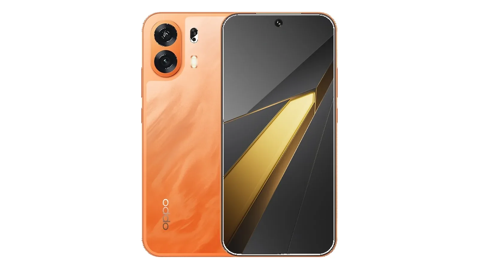 OPPO K14 Plus, вид спереди и сзади