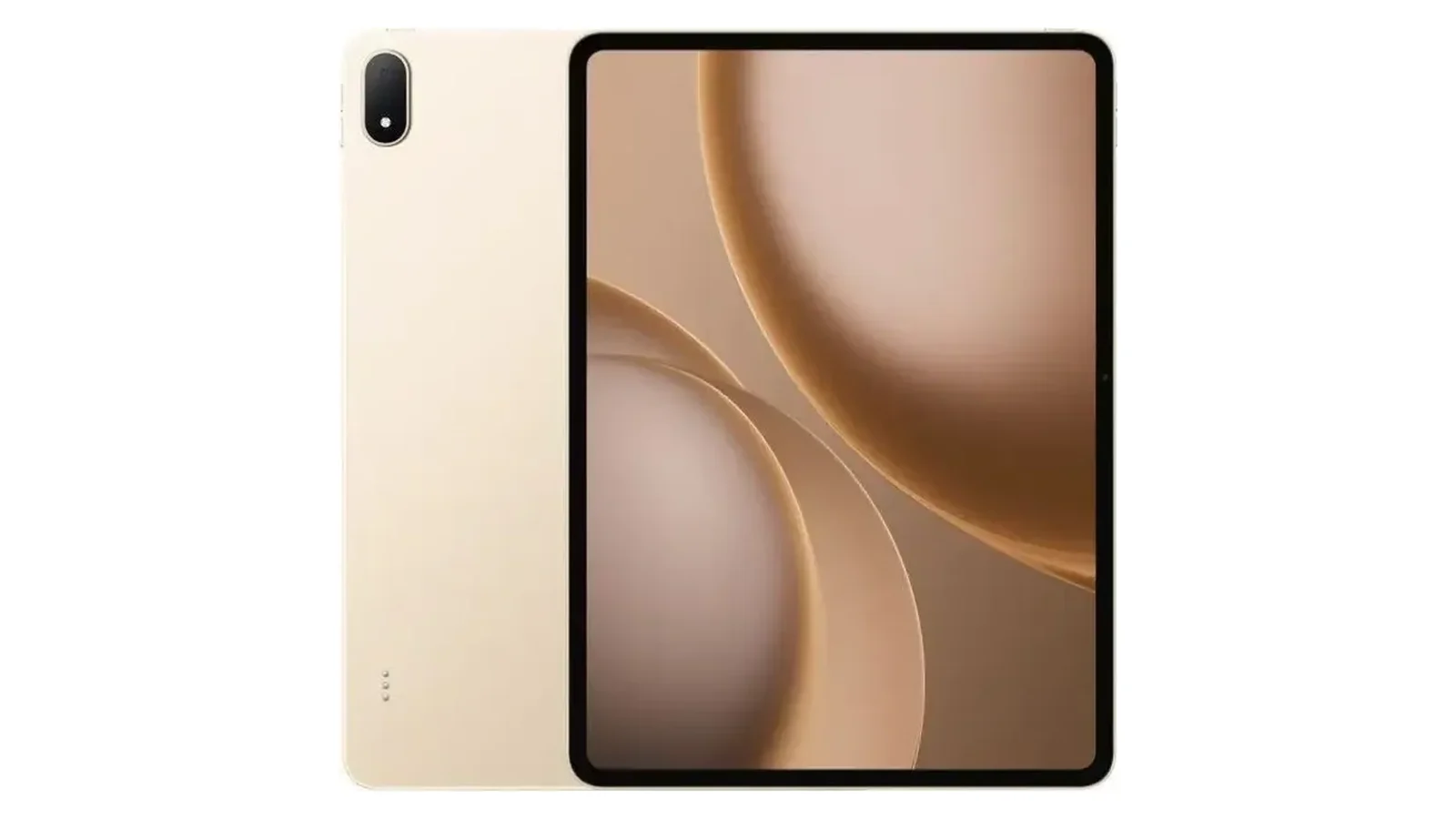 OPPO Pad 5 Pro в золотистом цвете