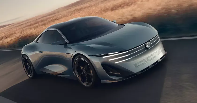 Peugeot представила концепт-кар RCZ Vision с твердотельной батареей