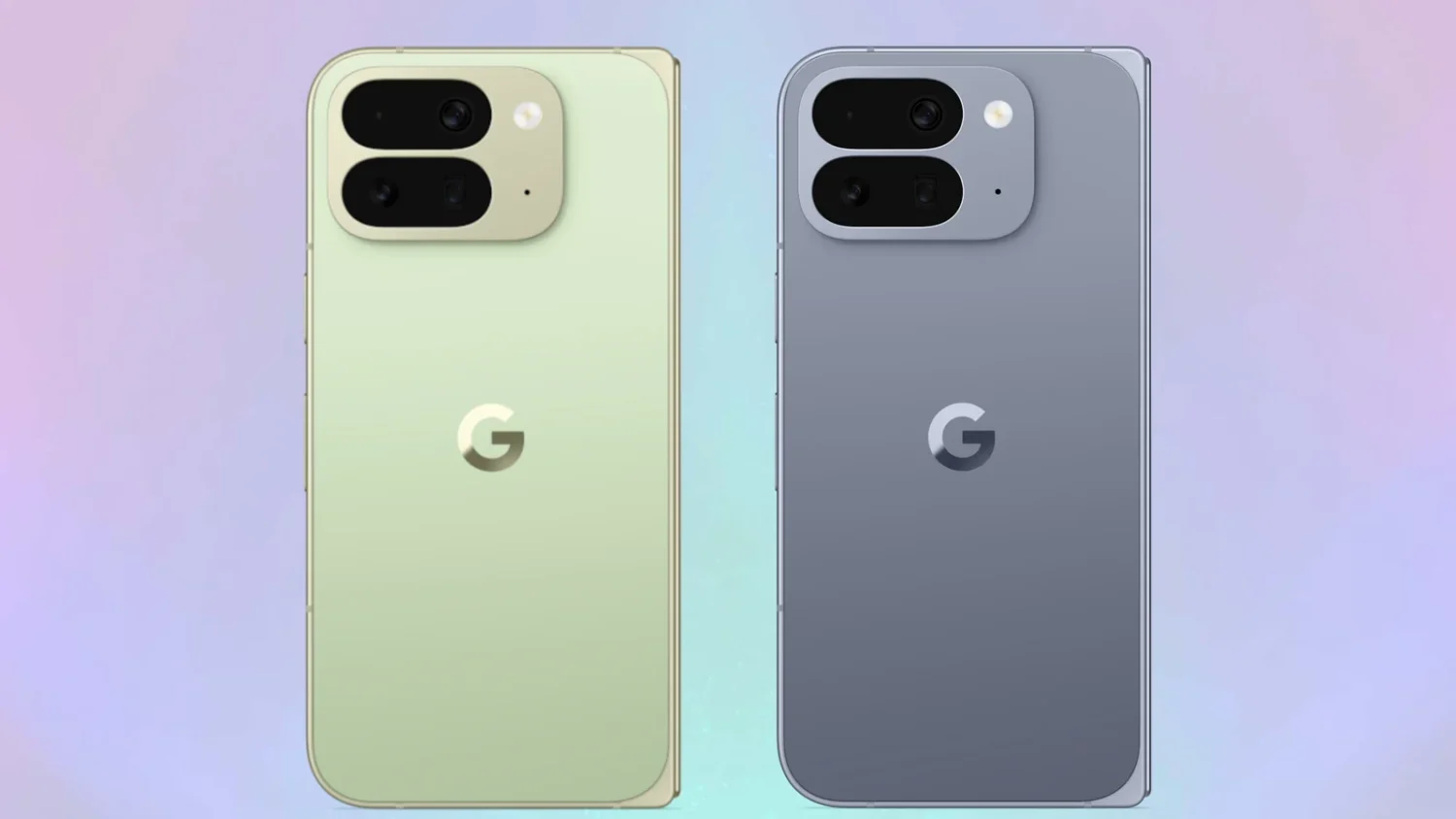 Google Pixel 10 Pro Fold в цветах Jade и Moonstone
