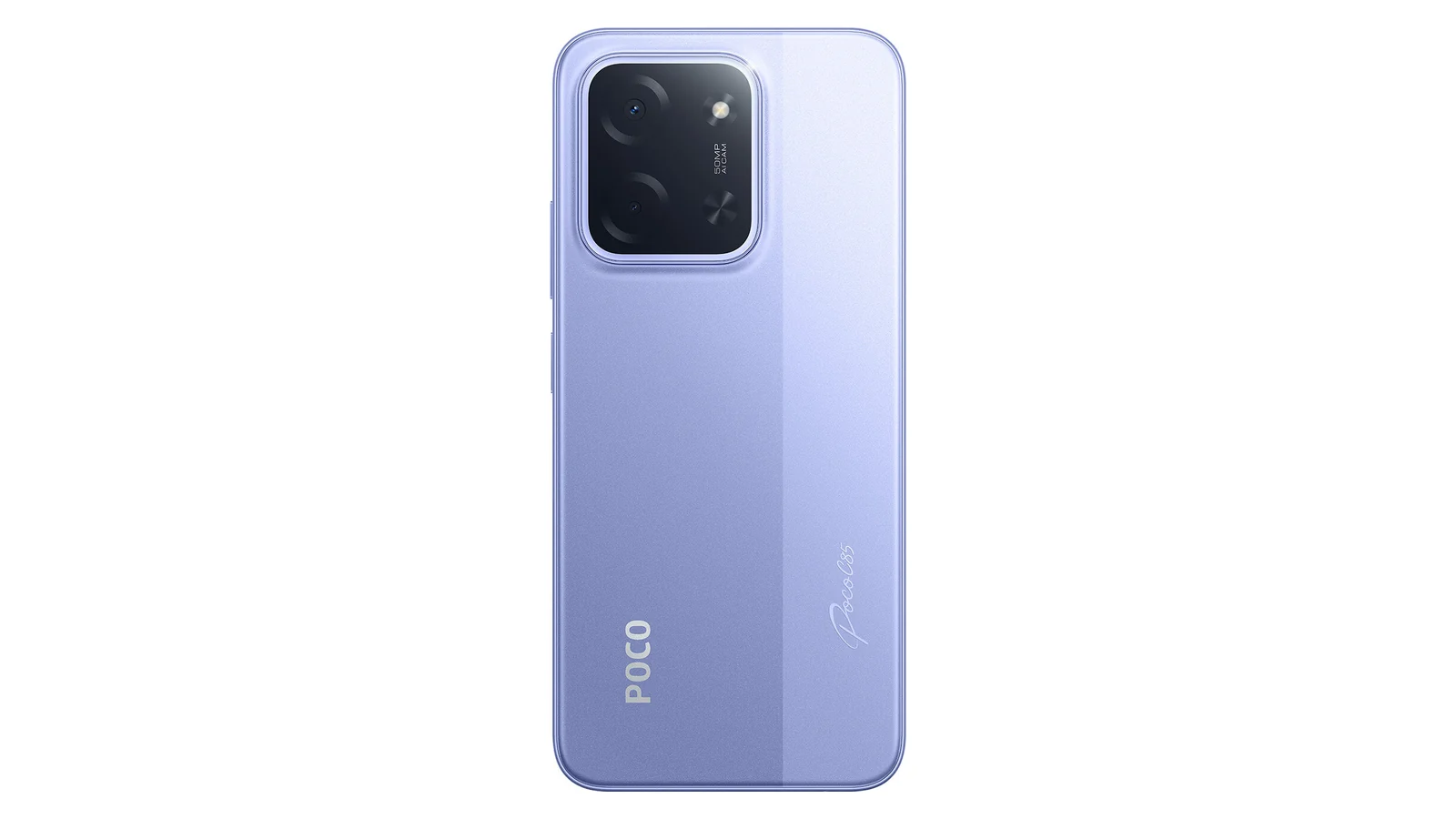 POCO C85 в фиолетовом цвете