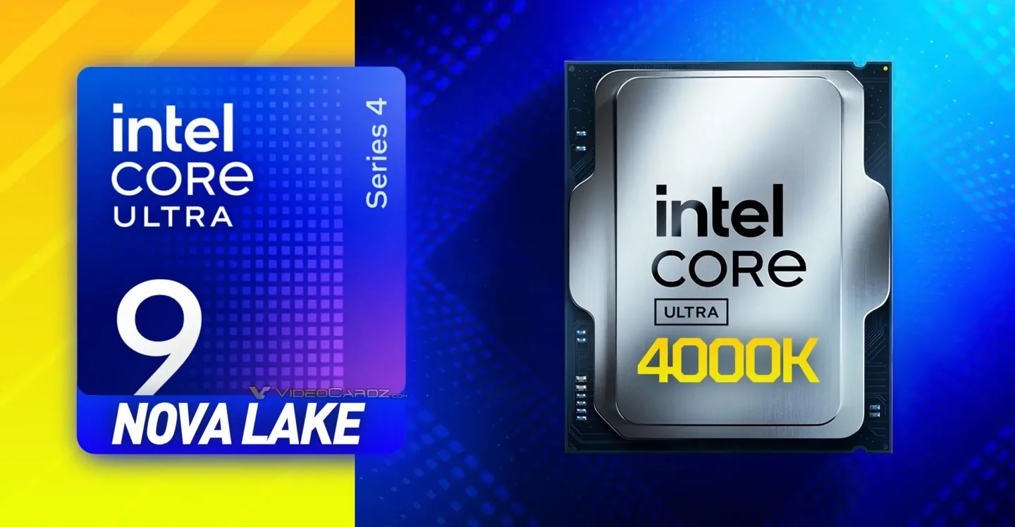 Появились первые данные о производительности 28-ядерного процессора Intel Nova Lake-S