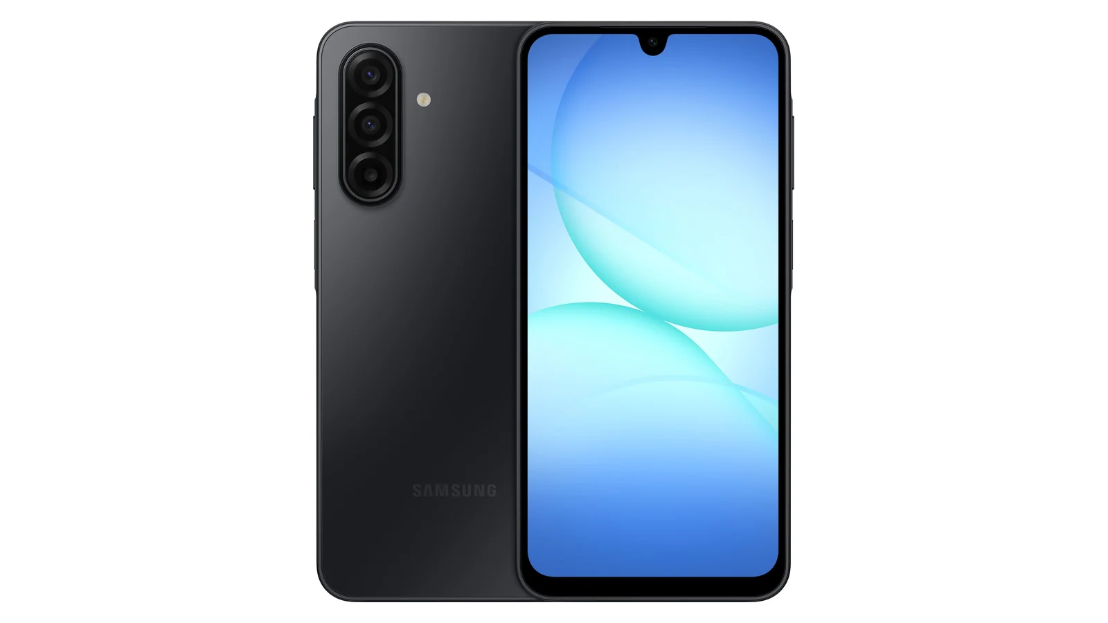 Samsung Galaxy A17 в чёрном цвете