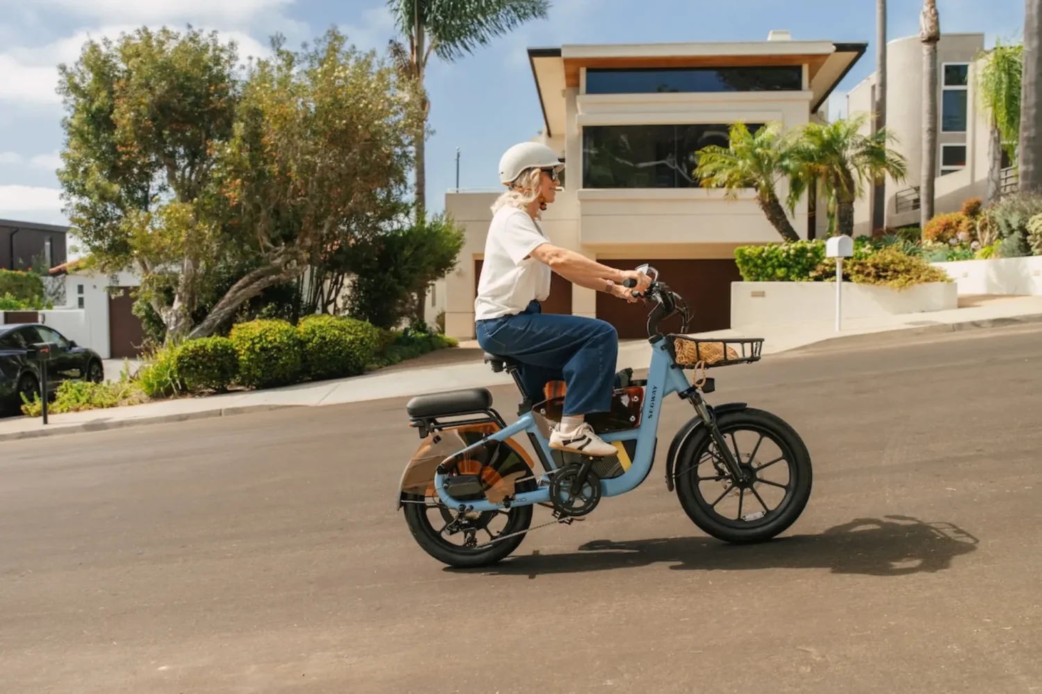 Segway выпустила грузовой электровелосипед MUXI Pro