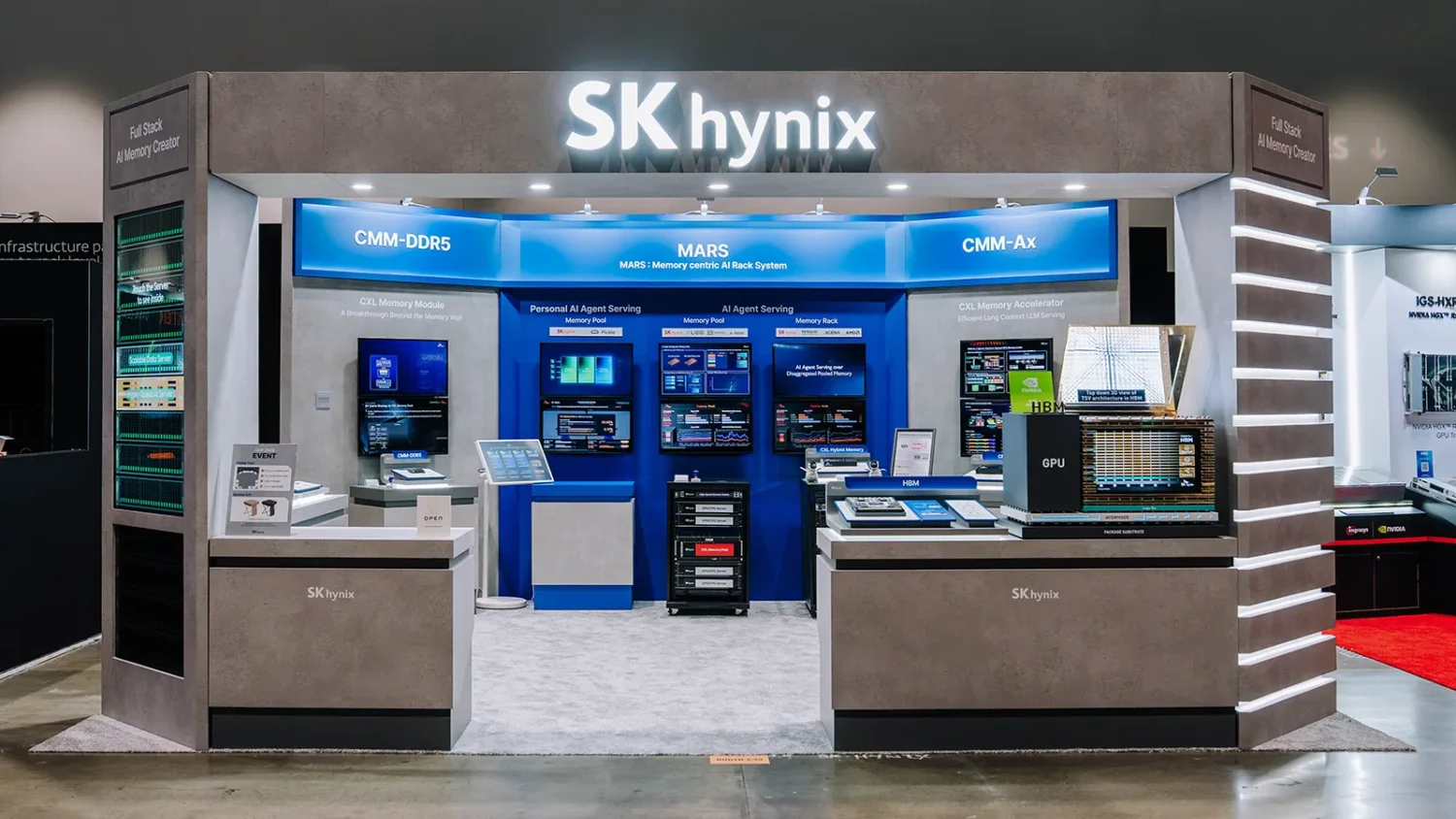 SK hynix показала модули памяти для ИИ-серверов со скоростью до 80 ГБ/с