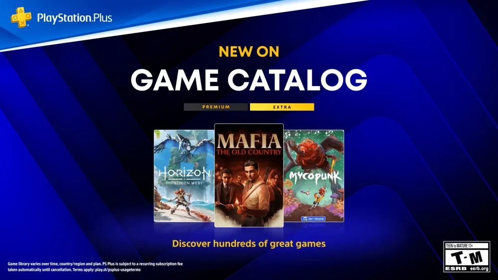 Sony добавит в подписку PS Plus игры Mafia: The Old Country и Horizon Forbidden West