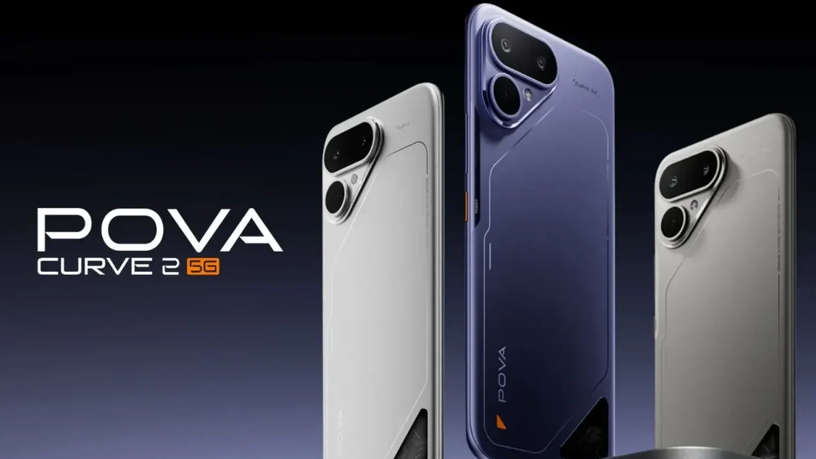 Tecno Pova Curve 2 в нескольких цветах