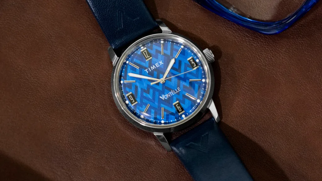 Иллюстрация к материалу «Timex представила две модели часов Marlin в коллаборации с Vontélle». Фото: Gizmochina.
